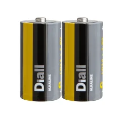 Pile alcaline C (LR14) Diall, lot de 2