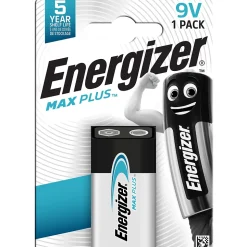 Pile Alcaline 6LR61 9V Max Plus Energizer