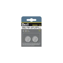 Pile au lithium CR2032 Diall, lot de 2