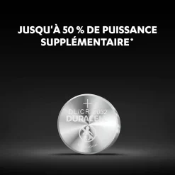 Pile au lithium CR2032 Duracell, lot de 2