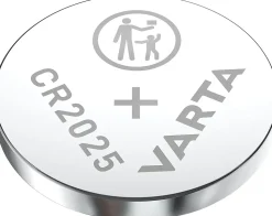 Pile au lithium CR2025 Varta, lot de 2