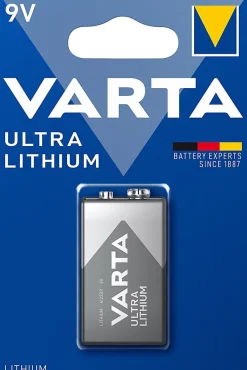 Pile au lithium 9V (PP3) Varta, lot de 1