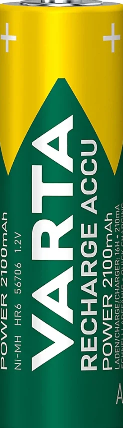 Pile rechargeable Ni-MH AA (LR6) Varta, lot de 4