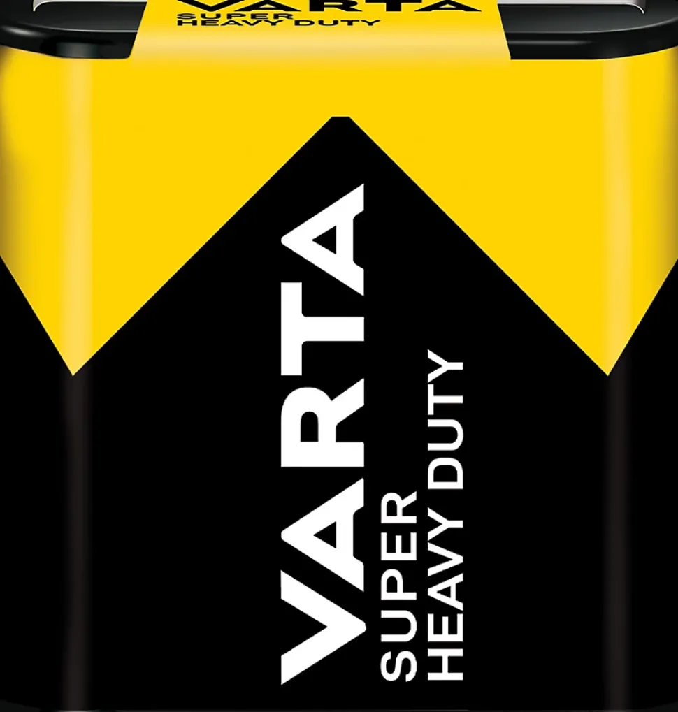 Pile saline 3R12P 4.5V - 2Ah non rechargeable Varta Superlife, lot de 1