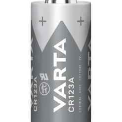 Piles lihium 3V CR123A VARTA (Lot de 2) VARTA
