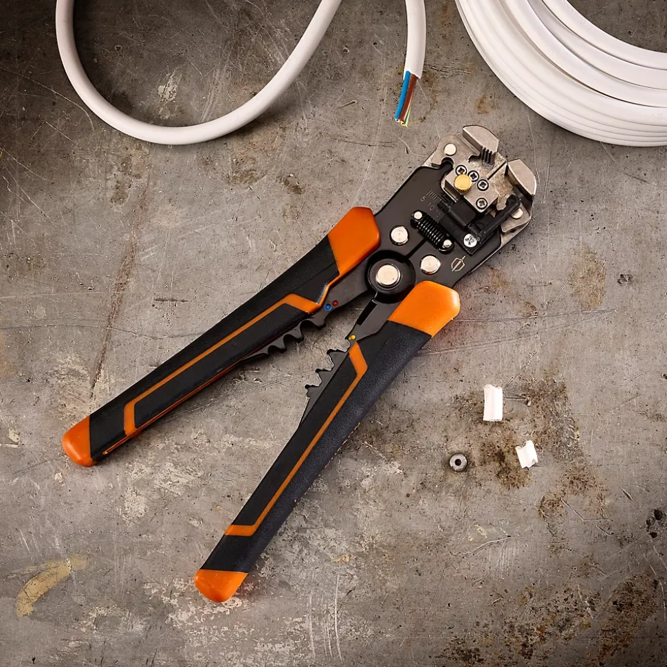 Pince à dénuder à cliquet Magnusson pour câbles section 0,2 à 6 mm²