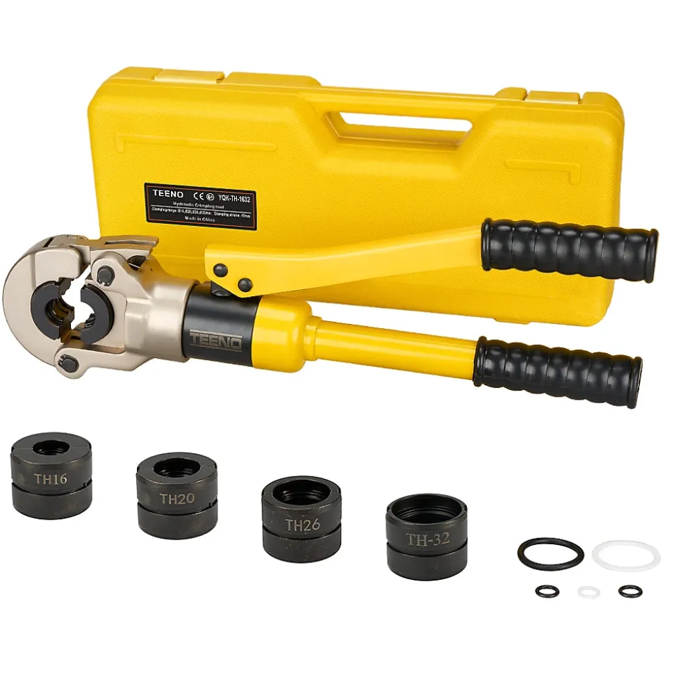 Pince à Sertir Multicouche 100kn, Pour Raccords sur Tubes: TH16, TH20, TH26, TH32