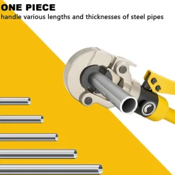 Pince à Sertir Multicouche (100kn), Pour Raccords sur Tubes: V12, V15, V18, V22, V28