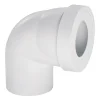 Pipe WC courte coudée mâle 90° Wirquin