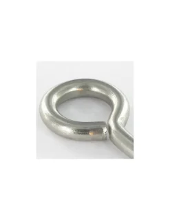 Piton Bois 5X60 Filetée sur 30 Longueur total 86 Oeil 16 Inox A2 - 1 pièce
