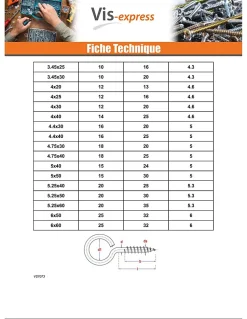 Piton Bois 2.5X10 Oeil 6 Acier zingué ROUILLES - 1 pièce