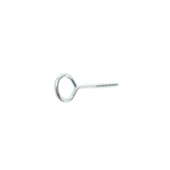 Piton à vis en acier zingué 45x19 mm - 100 pièces