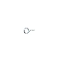 Piton à vis en acier zingué 35x16 mm - 20 pièces