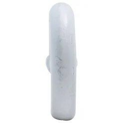 Piton à visser plastifié blanc filet bois Viswood