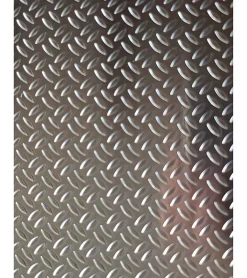 Plaque Aluminium Grain de riz, ép. 1/2mm, Hauteur 60cm x Largeur 90cm