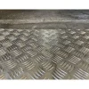 Plaque Aluminium Strié, ép. 2/3mm, Hauteur 35cm x Largeur 140cm
