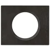 Plaque de finition 1 poste Legrand Céliane 0 693 71 coloris ardoise l.100 x P.8,5 x H.82 mm