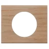 Plaque de finition 1 poste Legrand Céliane 0 690 51 coloris chêne blanchi l.100 x P.8,7 x H.83 mm