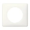 Plaque de finition 1 poste Legrand Céliane 0 988 40 coloris blanc l.90 x P.9 x H.82 mm