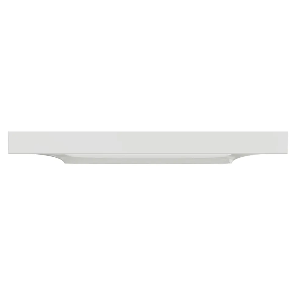 Plaque de finition 1 poste Schneider Electric Odace Styl S52C702 coloris blanc l.85 x P.10 x H.85 mm