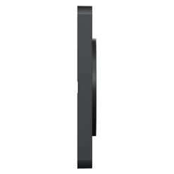 Plaque de finition 1 poste Schneider Electric Odace Touch S54C802 coloris anthracite avec liseré anthracite l.85 x P.10 x H.85 mm