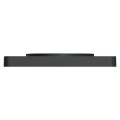 Plaque de finition 1 poste Schneider Electric Odace Touch S54C802 coloris anthracite avec liseré anthracite l.85 x P.10 x H.85 mm