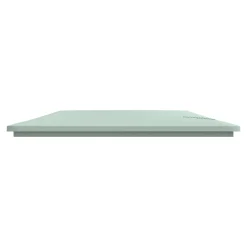 Plaque de finition 1 poste Schneider Electric Ovalis S320702A coloris sauge l.87 x P.10 x H.87 mm