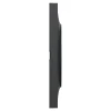 Plaque de finition 3 postes Schneider Electric Odace Styl S540706 coloris anthracite l.227 x P.10 x H.85 mm