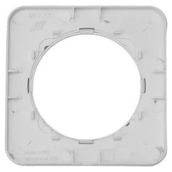 Plaque de finition simple Jacobsen Espen verre blanc à assembler