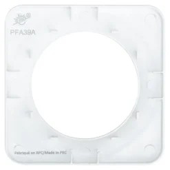 Plaque de finition simple Jacobsen Espen blanc à assembler