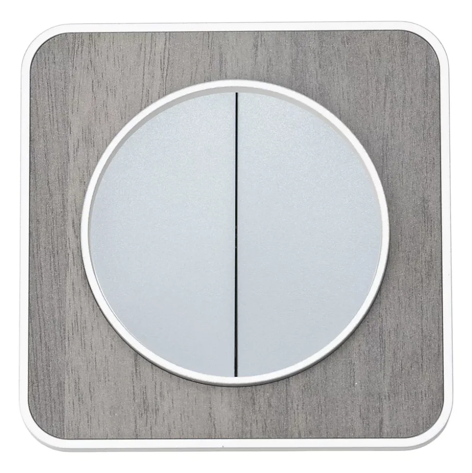 Plaque de finition simple Jacobsen Espen chêne gris à assembler