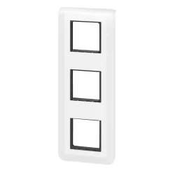 Plaque de finition 3x2 modules Legrand Mosaïc 0 994 75 coloris blanc l.224 x P.9 x H.82 mm