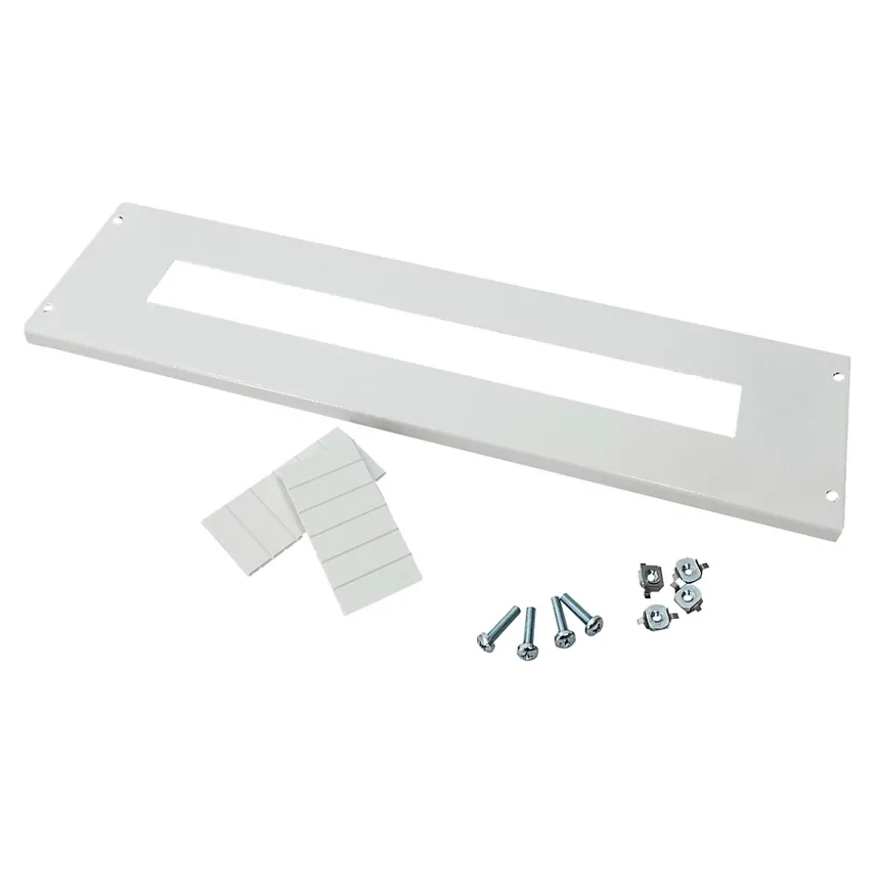 Plastron Modulaire En Métal 24 Modules - 150mm - Pour Coffret Altlantic Ide Et Atlantic Plus