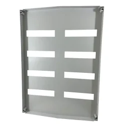 Plastron Modulaire 112 Modules Pour Coffret Polyester Abb Aria 86 - 5 Rangées De 2x 18 Modules