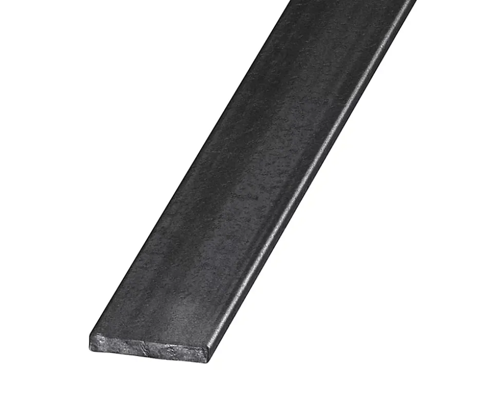 Plat acier verni CQFD 12 x 3 mm, 1 m