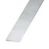 Plat aluminium brut effet argenté 40 x 2 mm, 1 m