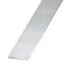 Plat aluminium brut effet argenté 40 x 2 mm, 2 m CQFD