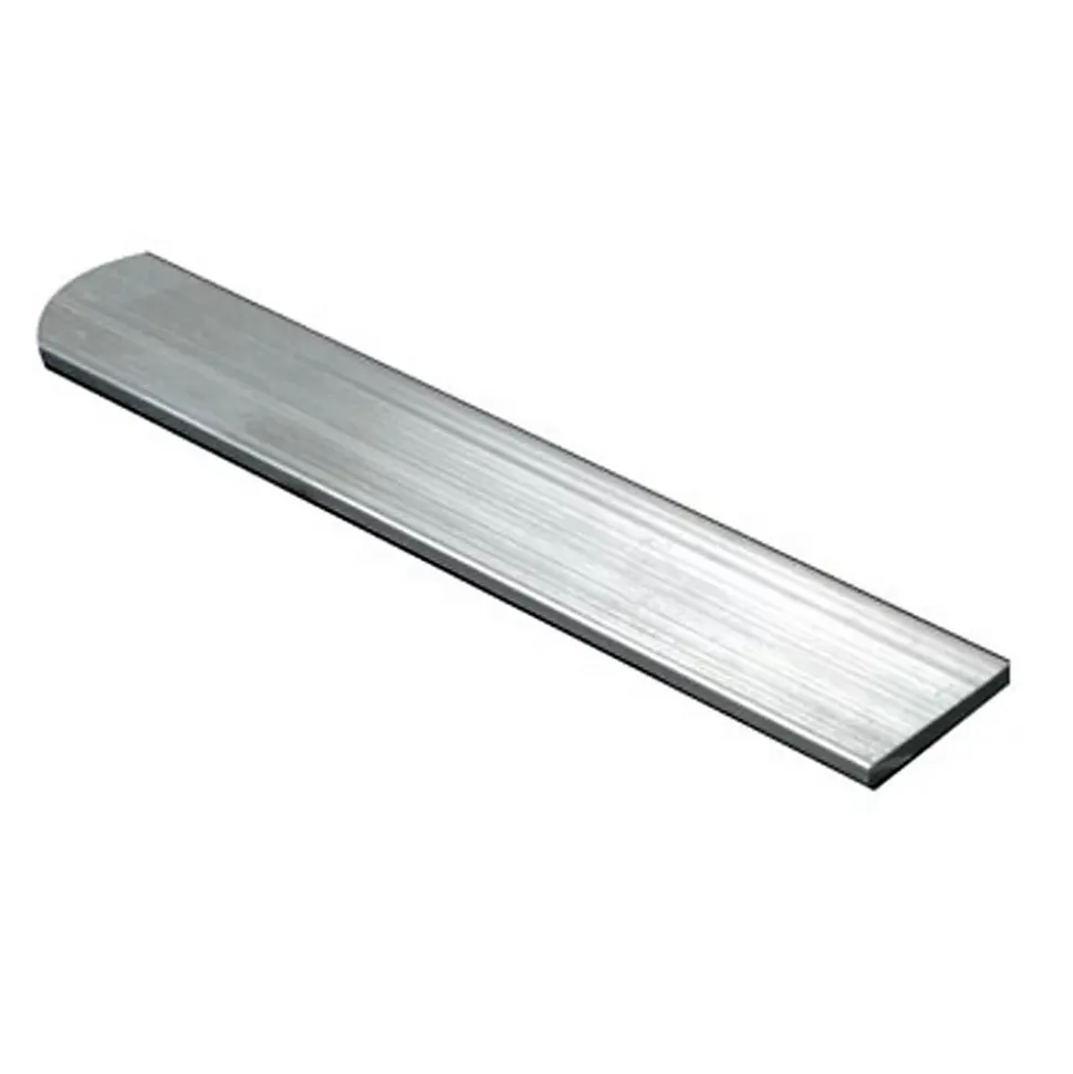 Plat aluminium brut effet argenté 15 x 2 mm, 1 m