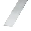 Plat aluminium brut 15 x 2 mm, 2 m Argent