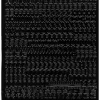 Pochette de 455 lettres et chiffres - en PVC - couleur noir - autocollant - hauteur 0,8 cm - Apli Agipa 122001