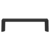 Poignée de meuble Droit GoodHome Dotz mat noir l.104mm x l.14mm x H. 26mm entraxe 96mm
