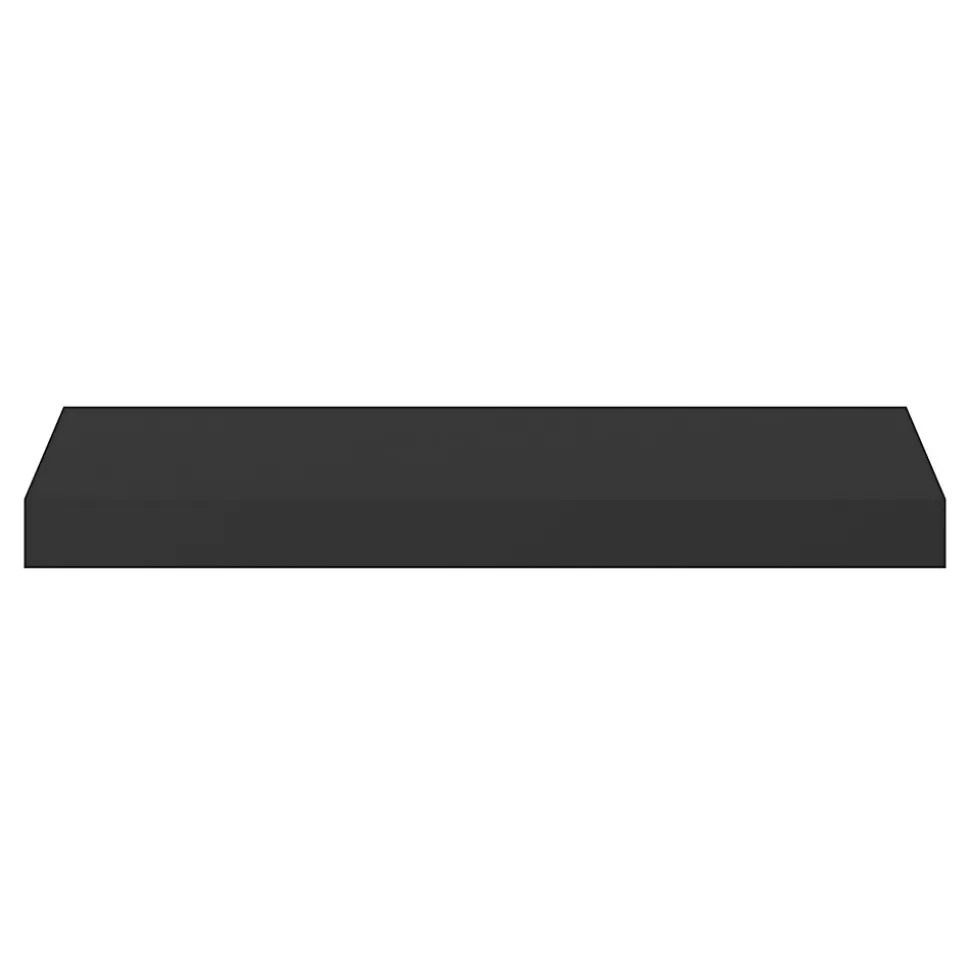 Poignée de meuble Incurvé GoodHome Skej aluminium mat noir l.120mm x l.19mm x H. 35mm entraxe 96mm