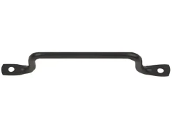 Poignée fil longueur 160 mm - acier zingué blanc