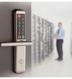 Poignée électronique à code Easykey Slim DOM Serrure pour porte intérieure droite