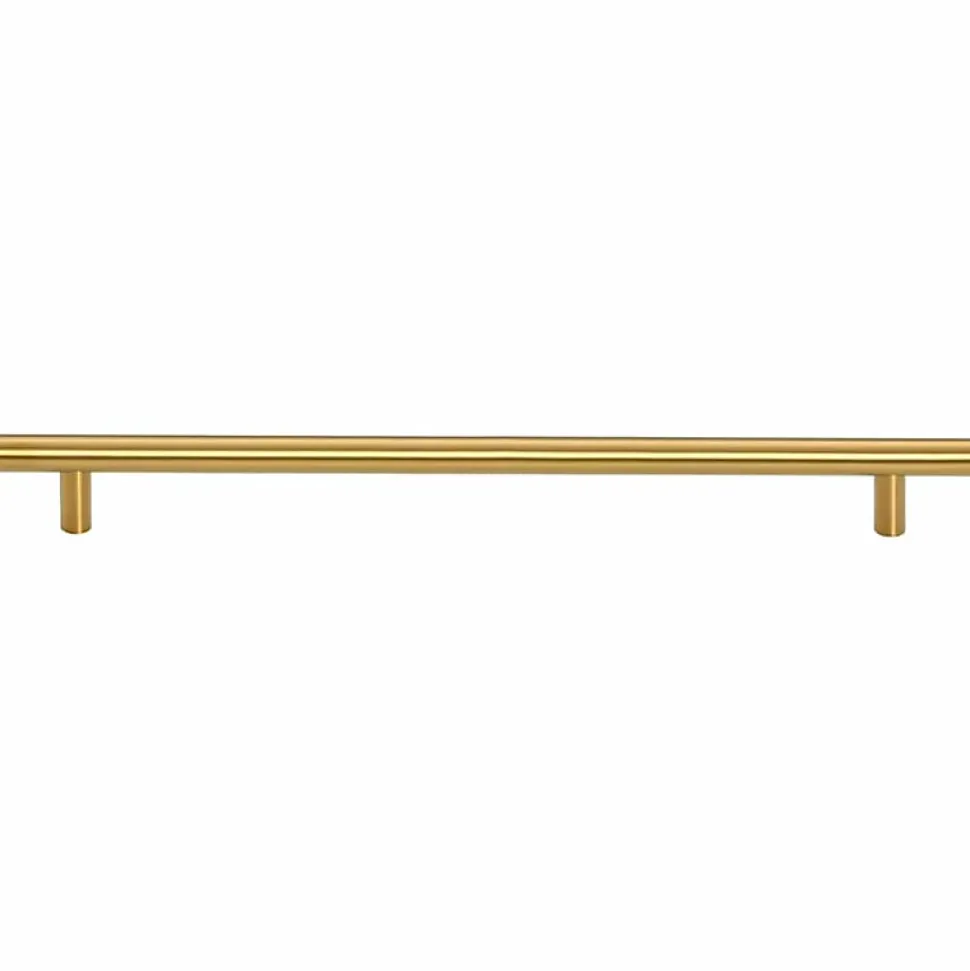 Poignées d armoire 5 pcs doré 320 mm acier inoxydable