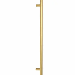Poignées d armoire 5 pcs doré 480 mm acier inoxydable