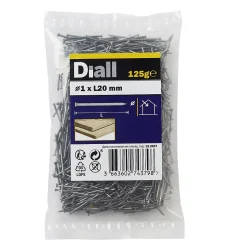 Pointes à placage en acier 1x20 - 125g