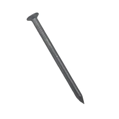 Pointes tête plate acier 5.00 X 125 mm - BTE 5 Kg
