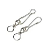 2 porte-mousquetons simple Diall 6 cm