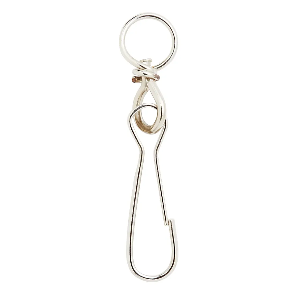 2 porte-mousquetons simple Diall 6 cm